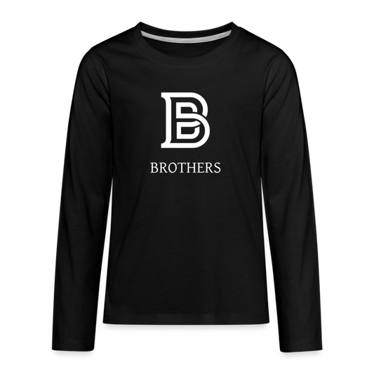 Kids' Premium Long Sleeve T-Shirt - black