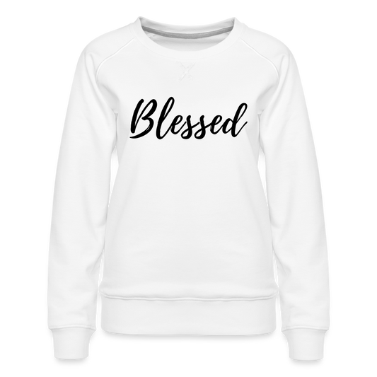 Women’s Premium Sweatshirt - white