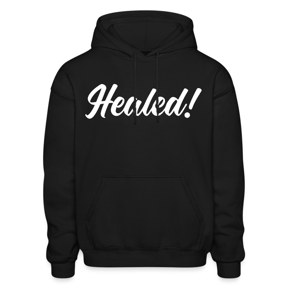 Gildan Heavy Blend Adult Zip Hoodie "Healed" - black